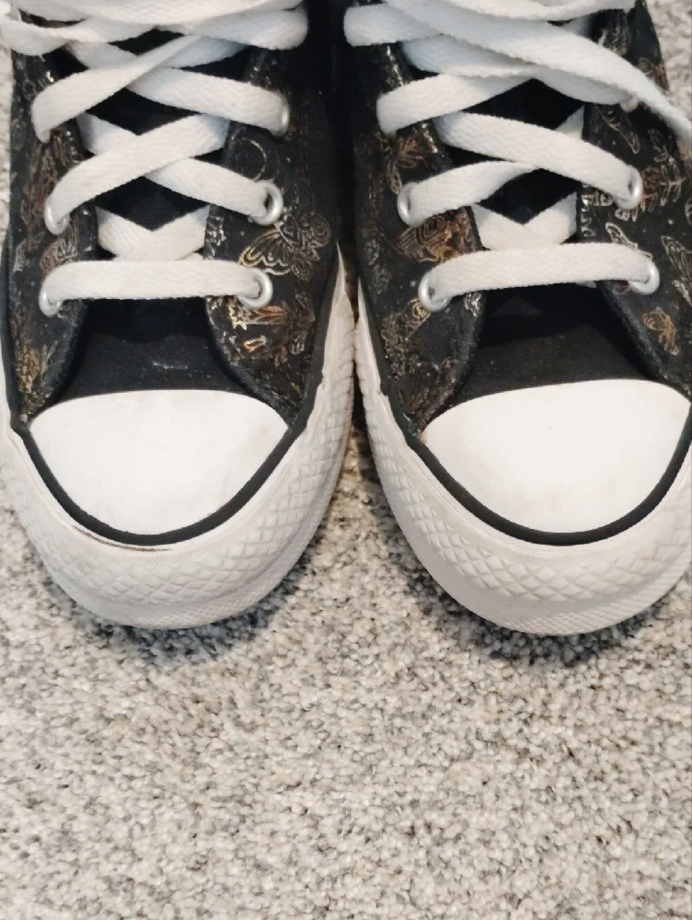 Converse Black/Gold 